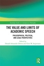 Cover: The Value and Limits of Academic Speech - Routledge