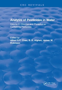 Abbildung von: Analysis of Pesticides in Water - CRC Press