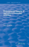 Cover: Environmental Impact of Agricultural Production Activities - CRC Press