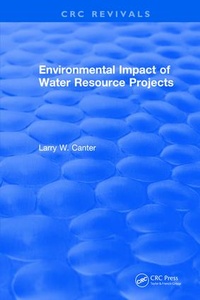 Enlarge image Cover: Environmental Impact of Water Resource Projects - CRC Press