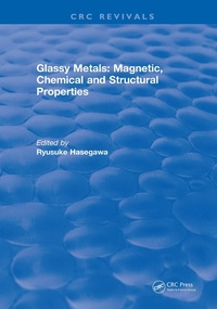Abbildung von: Glassy Metals: Magnetic, Chemical and Structural Properties - CRC Press