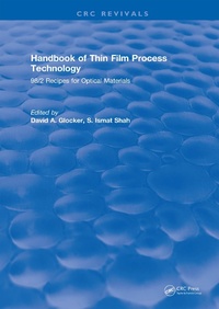 Enlarge image Cover: Handbook of Thin Film Process Technology - CRC Press