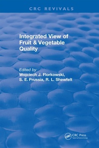 Enlarge image Cover: Integrated View of Fruit and Vegetable Quality - CRC Press