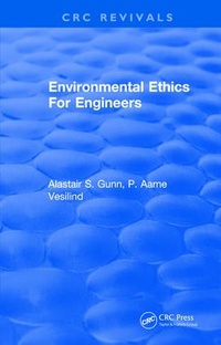 Enlarge image Cover: Environmental Ethics For Engineers - CRC Press