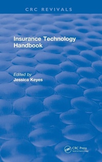 Enlarge image Cover: Insurance Technology Handbook - CRC Press