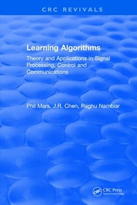 Enlarge image Cover: Learning Algorithms - CRC Press