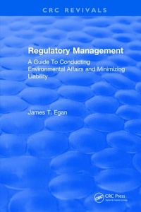 Abbildung von: Regulatory Management - CRC Press