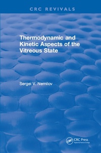 Abbildung von: Thermodynamic and Kinetic Aspects of the Vitreous State - CRC Press