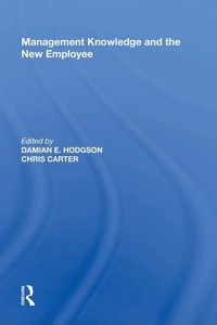 Enlarge image Cover: Management Knowledge and the New Employee - Routledge