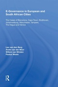 Cover: E-Governance in European and South African Cities - Routledge