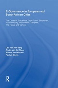 Cover: E-Governance in European and South African Cities - Routledge
