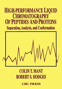 Abbildung von: High-Performance Liquid Chromatography of Peptides and Proteins - CRC Press