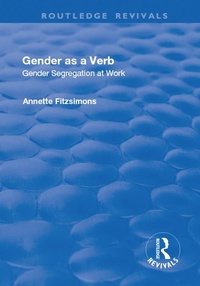 Enlarge image Cover: Gender as a Verb - Routledge