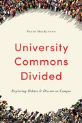 Cover: University Commons Divided - University of Toronto Press