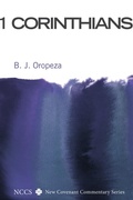 Cover: 1 Corinthians - Wipf and Stock Publishers