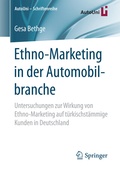 Cover: Ethno-Marketing in der Automobilbranche - Springer