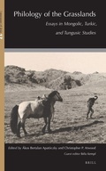 Cover: Philology of the Grasslands - Brill