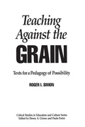 Cover: Teaching Against the Grain - Praeger Publishers Inc