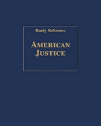Enlarge image Cover: American Justice (Ready Reference) - Salem Press Inc