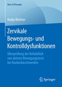 Abbildung von: Zervikale Bewegungs- und Kontrolldysfunktionen - Springer