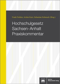 Abbildung von: Hochschulgesetz Sachsen-Anhalt Praxiskommentar - Berliner Wissenschafts-Verlag