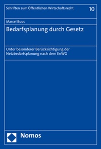 Abbildung von: Bedarfsplanung durch Gesetz - Nomos
