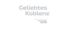 Cover: Geliebtes Koblenz - VF V.-G.