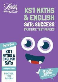 Enlarge image Cover: KS1 Maths and English SATs Practice Test Papers - Letts Educational