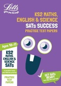 Cover: KS2 Maths, English and Science SATs Practice Test Papers - Letts Educational
