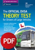 Cover: The official DSA theory test for drivers of large vehicles [PDF] - TSO
