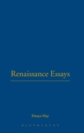 Cover: Renaissance Essays - Hambledon Continuum