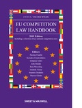 Cover: EU Competition Law Handbook 2019 - Sweet & Maxwell