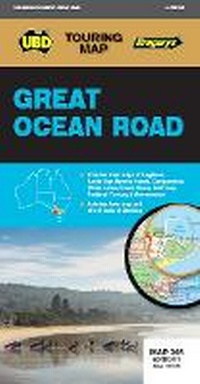 Abbildung von: Great Ocean Road Map 308 7th ed - UBD Gregory's