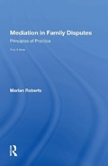 Cover: Mediation in Family Disputes - Routledge