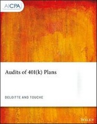 Abbildung von: Audits of 401(k) Plans - Wiley