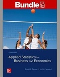 Cover: Gen Combo LL Applied Statistics in Business & Economics; Connect Access Card - McGraw-Hill Education