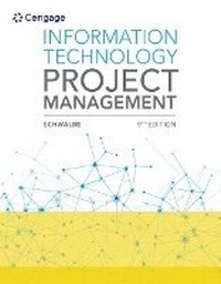 Abbildung von: MindTap for Schwalbe's Information Technology Project Management, 1 term Printed Access Card - CENGAGE Learning Custom Publishing
