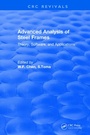 Cover: Advanced Analysis of Steel Frames - CRC Press