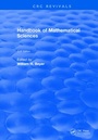 Cover: Handbook of Mathematical Science - CRC Press