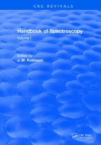 Enlarge image Cover: Handbook of Spectroscopy - CRC Press