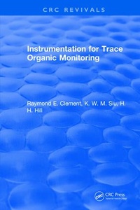 Enlarge image Cover: Instrumentation for Trace Organic Monitoring - CRC Press