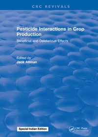 Enlarge image Cover: Pesticide Interactions in Crop Production - CRC Press