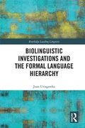 Cover: Biolinguistic Investigations and the Formal Language Hierarchy - Routledge