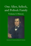 Cover: One Allen, Selleck, and Pollock Family, Volume. I - Lulu.com
