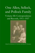Cover: One Allen, Selleck, and Pollock Family, Volume III - Lulu.com