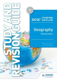 Enlarge image Cover: Cambridge IGCSE and O Level Geography Study and Revision Guide revised edition - Hodder Education