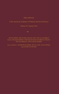 Cover: The Annals of the American Academy of Political and Social Science - SAGE Publications Inc