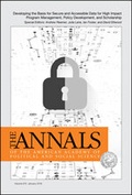 Cover: The ANNALS of the American Academy of Political and Social Science - SAGE Publications Inc