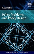 Cover: Policy Problems and Policy Design - Edward Elgar Publishing