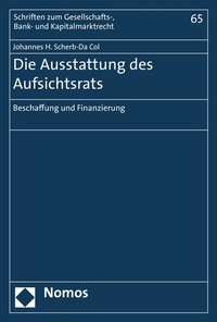 Abbildung von: Die Ausstattung des Aufsichtsrats - Nomos